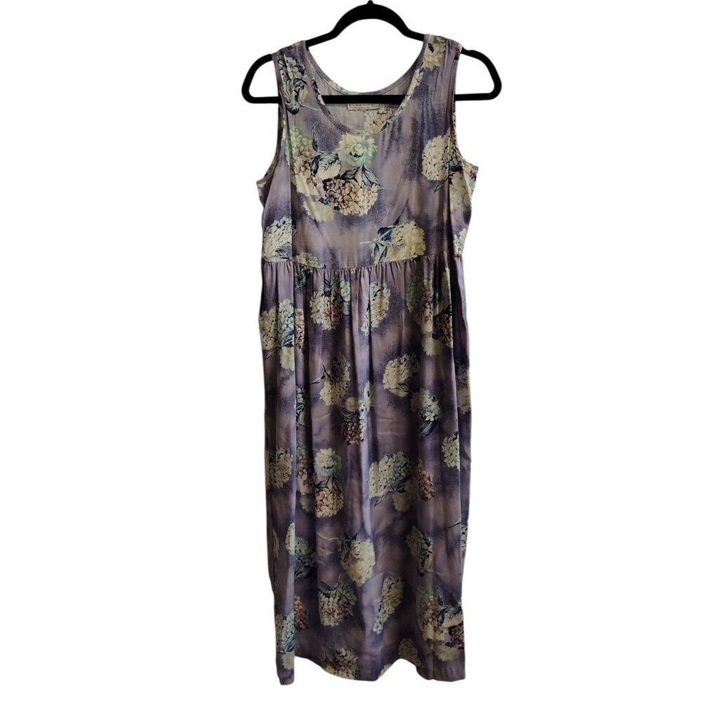Vintage Molly Malloy Women's Cottage Core Floral Maxi Dress